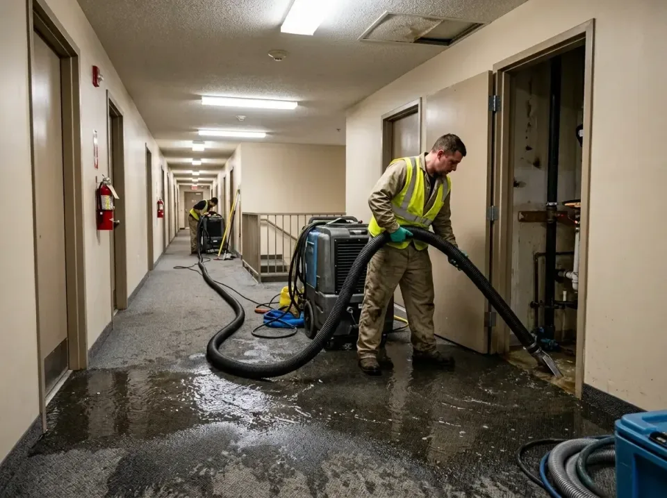 multi-unit-apartment-hallway-f-005 — frequently asked questions, Emergency Burst Pipe Water Extraction & Removal in Deale, MD